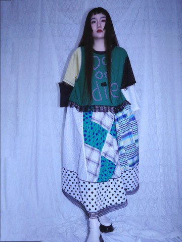 Do or die 設計連衣裙5008GR meikeiin原創設計手作