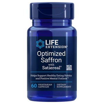 Optimized Saffron with Satiereal 60 vcaps by Life Extension