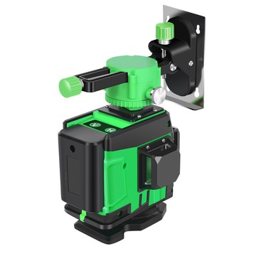 水平儀 12線水平儀綠光激光貼墻儀貼地儀藍光高精度強光細線紅外線水平儀 【CM5499】