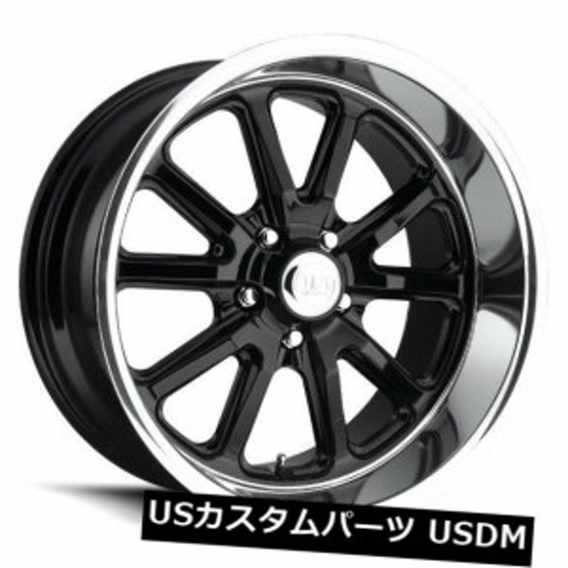 ホイール 4本セット 17x7 Us Mag Rambler U121 5x4.5 ET1グロス