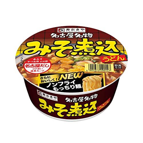 寿がきや カップみそ煮込うどん 106g×12個