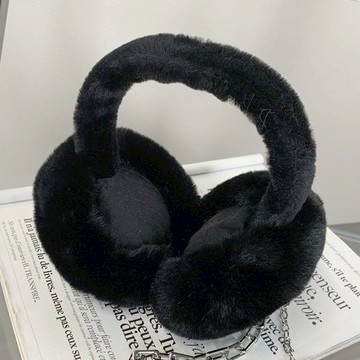 素色 絨毛耳罩 大地配色 毛茸茸 秋冬配件 保暖防寒 可折疊 ZOZO 80438300