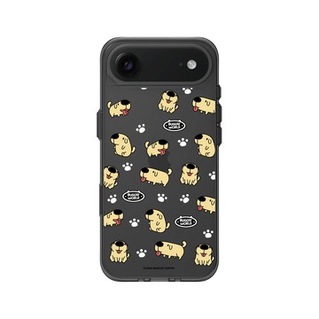 iPhone Air Clear (相機按鈕) 酷墨灰 - 貓貓蟲咖波 Bugcat Capoo - 10th 經典狗狗