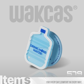 【Wakcas】水桶磁吸手機支架 磁吸支架 Magsafe iPhone 液體流動 手機支撐 懶人支架 手機支架