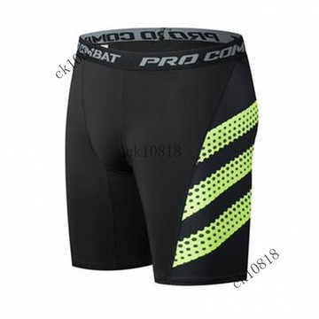 ✨可開發票#籃球緊身打底內褲五分七分單腿運動速幹高彈短褲男美式健身訓練夏#免運費