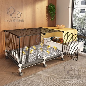 宅配免運😊加密鷄籠子家用室外大號育雛養殖籠蘆丁鷄鵪鶉專用蛋鷄籠帶接糞盤 寵物籠子