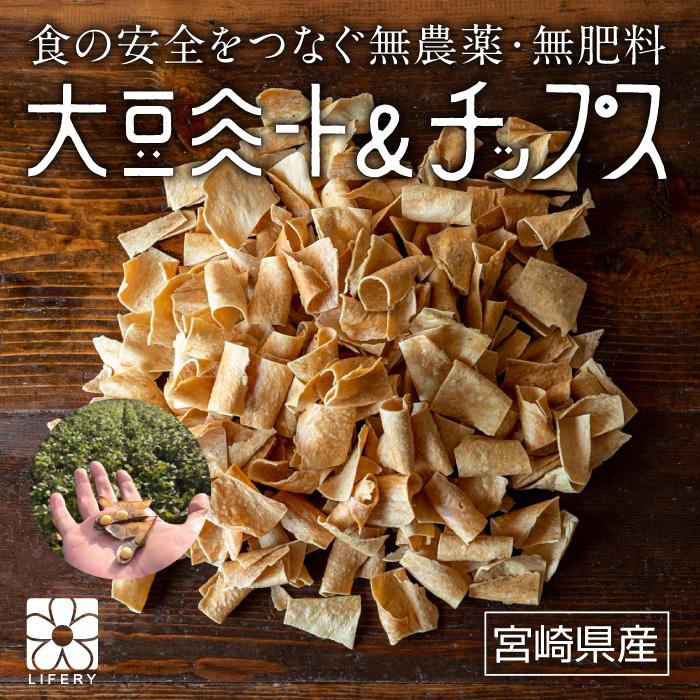 大豆ミート 大豆チップス オーガニック 国産  国産 250g 無農薬 無肥料 スーパーフード