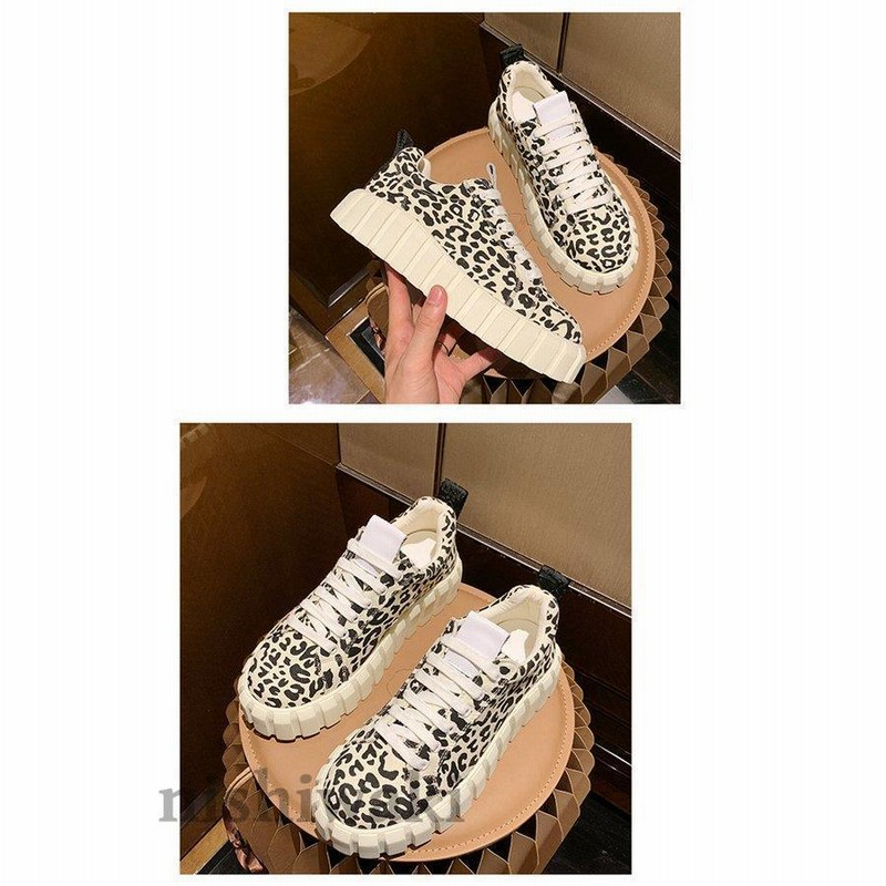 一目惚れ級【Roger Vivier】ジャカード素材 ヒョウ柄 スニーカー ALL STAR US LEOPARD OX / オールスター US レパード OX