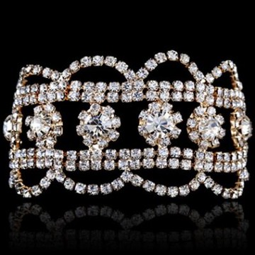 手鍊 鑲鑽歐美手鐲-時尚亮眼氣質百搭生日七夕情人節禮物女飾品73jn131【獨家進口】【米蘭精品】