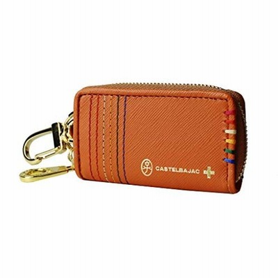 castelbajac カステルバジャックCASTELBAJAC キーケース 小銭入れ シェスト 牛革 メンズ レディース