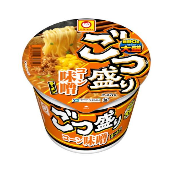 東洋水産 マルちゃん ごつ盛り コーン味噌ラーメン カップ 138g x12 メーカー直送