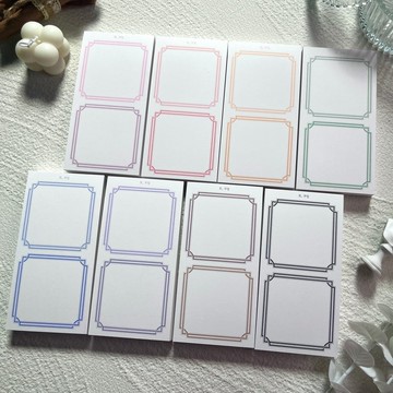 雙絞線框架便箋簿