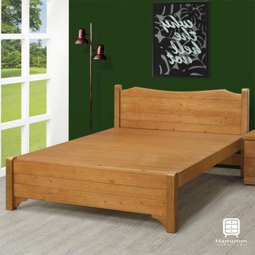 【Hampton 漢汀堡】海洛伊絲6.2尺雙人床架