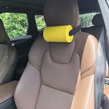 upton汽車座椅靠背車載靠墊腰部支撐護腰靠枕腰託護頸舒適車內回彈通用