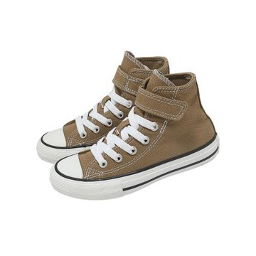 Converse 休閒鞋 Chuck Taylor All Star 1V 中大童鞋 棕 帆布鞋 A06346C