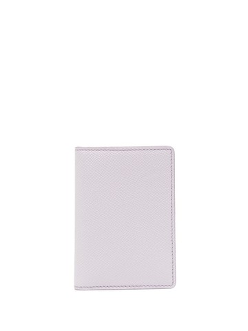 Maison Margiela - four-stitch logo leather wallet - unisex - Calf Leather - One Size - Purple