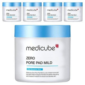medicube 潔柔毛孔爽膚棉 溫和版  70片  5罐