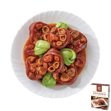 彭園 花膠秘滷豬腳圈※熟品每盒含湯汁約1000克