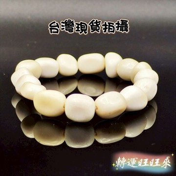 【台灣現貨】天然 龍宮 牙 舍利 跳出 手珠 精品 飾品 轉運 開運 招財 招 好運 人緣 桃花 淨化