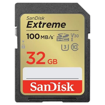 SanDisk 晟碟 Extreme SDHC 記憶卡  32GB  1個