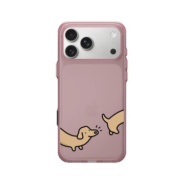 iPhone 17 Pro Max Clear (相機按鈕) 晶醺玫 - 小貓貓們 Little Cattos - Sausage