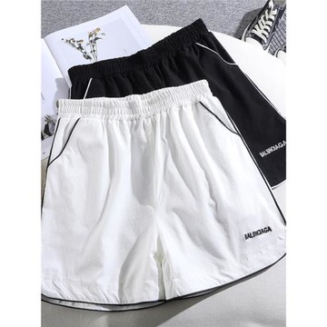 運動短褲女速干2022夏季薄款冰絲休閑寬松跑步訓練健身三分褲外穿