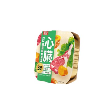 [家速配]3in 犬用經典鮮食餐盒：羊小排-心臟機能