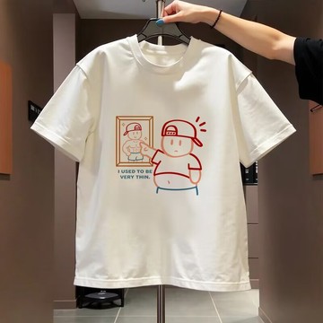 𝒚𝒐𝒖𝒓® 𝒔𝒕𝒖𝒅𝒊𝒐|S-5XL 反差萌 學生穿搭 慵懶風 休閒 減齡半袖 素色 圓領T恤 百搭 印花短袖 1333