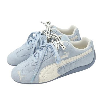Puma 休閒鞋 Speedcat Duo Lace 男鞋 女鞋 藍 米白 麂皮 賽車鞋 408130-02