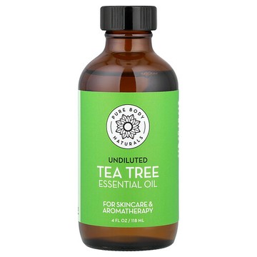 Pure Body Naturals, 精油，茶樹，4 液量盎司（120 毫升）