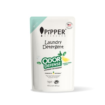 PiPPER STANDARD 鳳梨酵素除臭洗衣精補充包(檸檬蘇打) 750ml (運用ODOURCO技術去除衣物臭異味)
