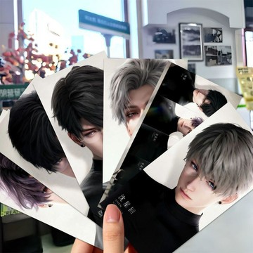 ✨臺灣出貨✨18張戀與深空全員雜誌直拍精美二次元夏以晝黎深祁煜沈星迴LOMO卡