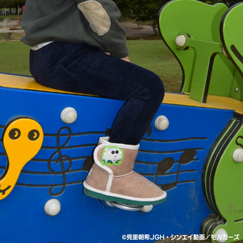 送料無料】[ キッズ ] PUI PUI モルカー ☆ ワッペン付きブーツ moc-3651（アビー×15.0cm） 通販  LINEポイント最大5.0%GET | LINEショッピング