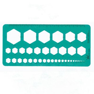 【徠福】角定規 39孔 /片 TP-109A