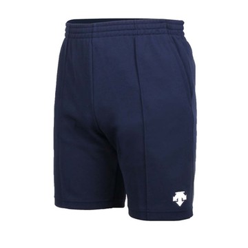 DESCENTE 男運動短褲-五分褲 排球 針織 迪桑特 DSP-1602T-NVY 丈青白