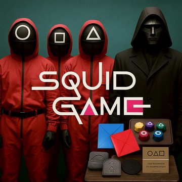 『僅此檔最低價售完止💥』魷魚遊戲衣服套組 面具 闖關道具 魷魚游戲服裝 萬聖節服裝 萬聖節裝扮 cosplay 萬聖節