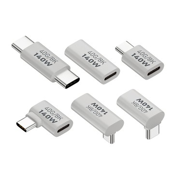 【ibits】MDD USB3.1 雙Type-C轉接頭 PD140W快充 40Gbps傳輸 支援雷電4