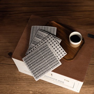 Leaffy天然植物餐桌茶巾 灰色簡約風 浴室清潔 洗碗杯具 自然分解