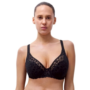 【Chantelle Pulp】Girls_集中托高內衣_B-D罩杯(22XNC_011黑色)