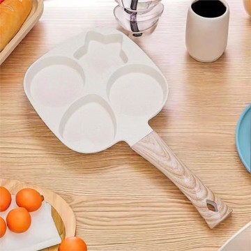 早餐蛋堡煎餅鍋模具四孔煎蛋鍋煎雞蛋漢堡機不粘平底鍋