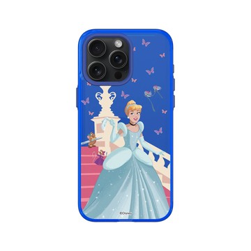iPhone 15 Pro Max Clear 激光藍 - 迪士尼-公主系列 Disney Princess - 迪士尼公主 - 灰姑娘