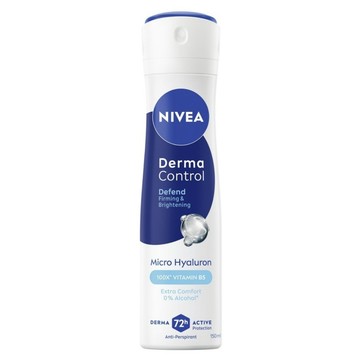 NIVEA 妮維雅 台灣公司貨 玻尿酸養膚撫紋止汗噴霧  1個  150ml