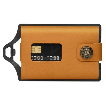 歐美風格新款金屬卡包男士錢包不銹鋼錢夾多功能戶外極簡銀行卡包