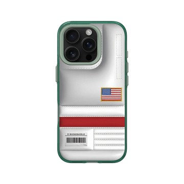 iPhone 16 Pro Clear 憂墨綠 - NASA - NASA Space Food Bag - US Flag