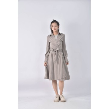 (S) 綁帶綠色外套二手衣