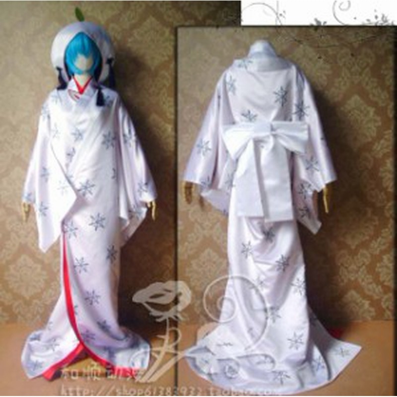 VOCALOID 初音ミクMIKU 2013雪ミク白無垢 風 着物 コスプレ衣装 | LINE 