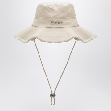 Le Bob Artichaut white cotton hat