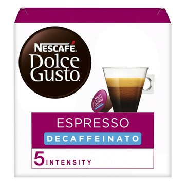 NESCAFE 雀巢咖啡 Dolce Gusto 多趣酷思 義式濃縮咖啡膠囊 低咖啡因  5.5g  16個裝  1組