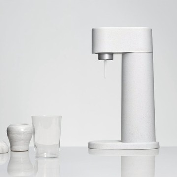 Woody木質氣泡水機 (4色) 櫻吹粉 贈0.5L水瓶2入組