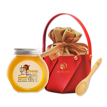 Mr.HONEY 蜂蜜先生 蜂蜜提籃組 荔枝蜜 240g 台灣產地  1組